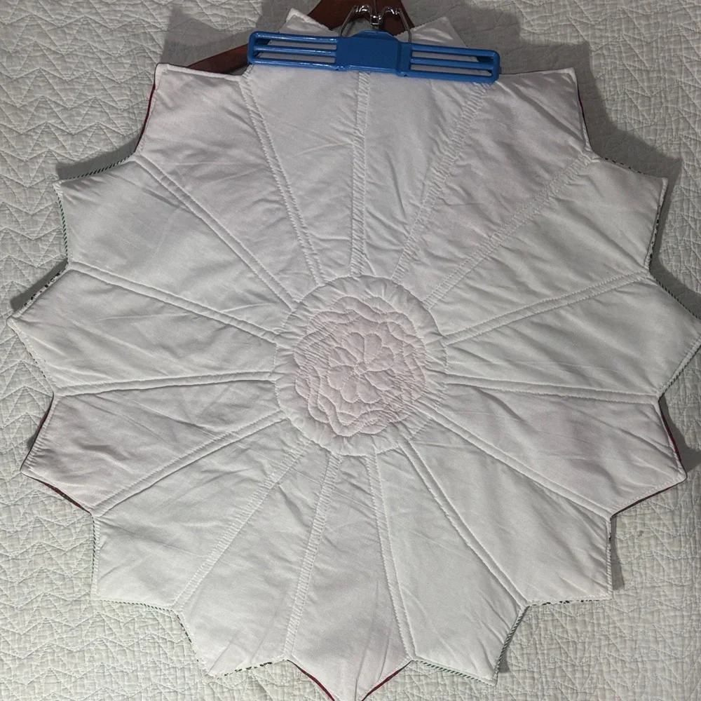 Floral Patchwork Quilted Table Mat - Picture 2 of 2